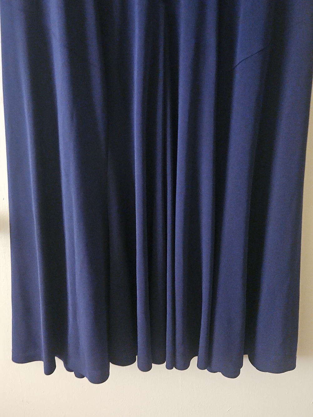Ralph Lauren Navy Sleeveless Cowl-Neck Midi Dress - Picture 6 of 6